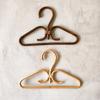 Natural Rattan Handmade Hooks Bedroom Closets Storage Organizer Hangers for Clothes Storage Supplies Rack Home Decoration