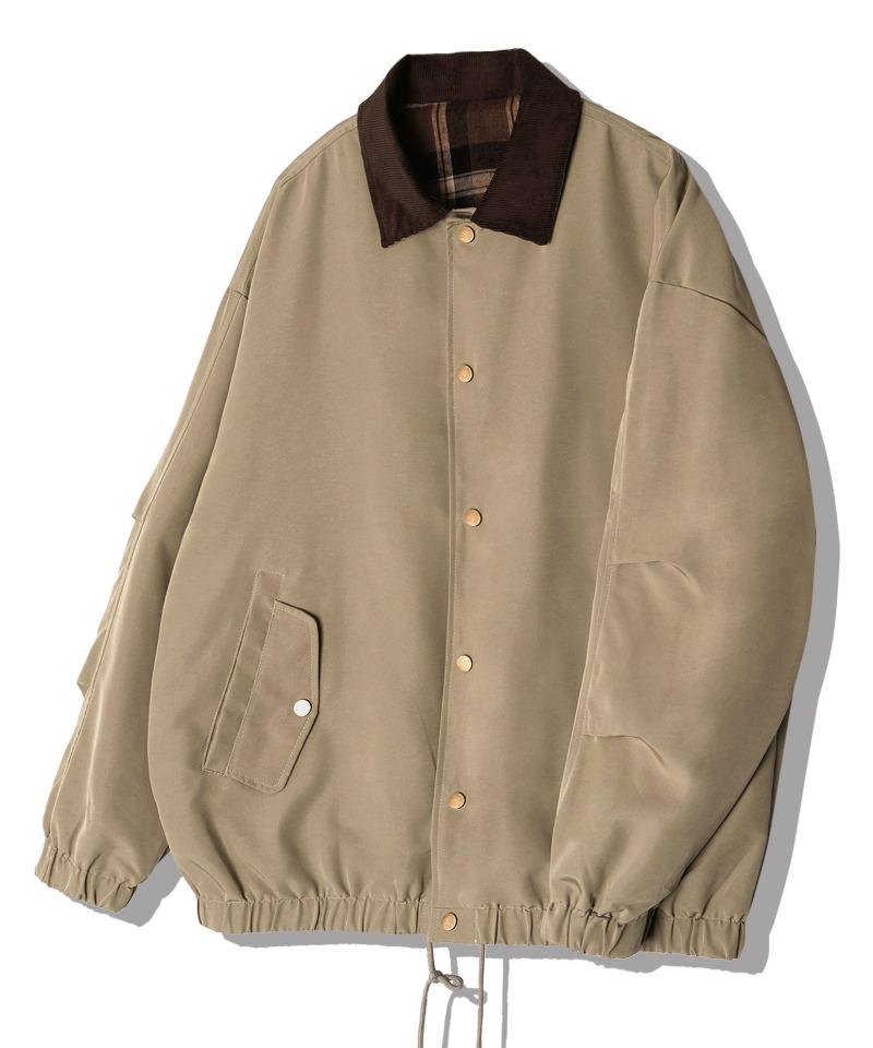Underoff Oversized Spring Hunting Coach Jacket Light Khaki
