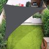 Triangle Triangle Sunshade With Ropes Outdoor Canopy Sun Protection Awning Shade Cloth  Pool Area