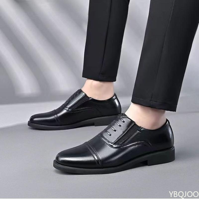 Fashionable Versatile New Summer Men's Flats Casual Minimalist Comfortable Pointed Wear Resistant Comfortable Men Dress Shoes
