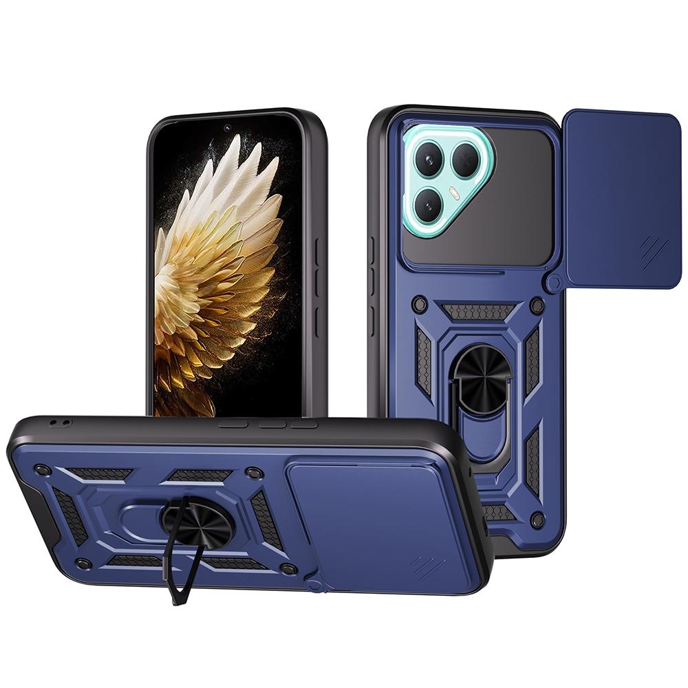 Armor Holder Funda for Tecno Pova 7 Pro 5G Case Cover Slide Camera Protection Ring Stand Shockproof Back Capa Funda