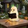 Glow Spirit Ghost Lamp, Glowspirit Ghost,Ghost Reading a Book Lamp,Halloween Ghost Reading Night Lights, House Mantel Decor for Bedroom Study Room,