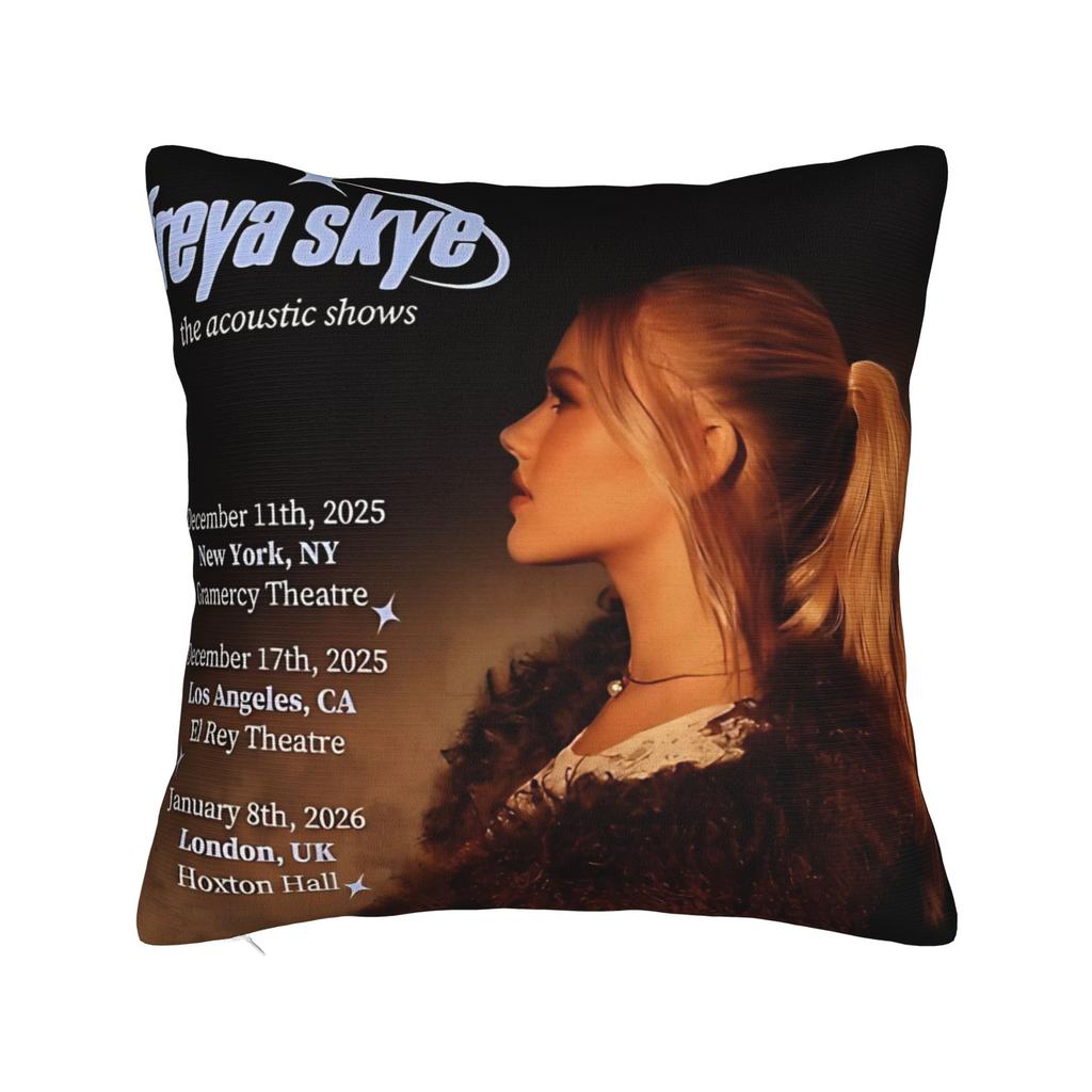 S-Freyas Skye Uk Singer Stars Align Concert Pillow Case Custom Pillow Cover For Sofa Couch Bed Living Room Kawaii Pillowcases