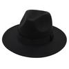 Shanghai Fedora Hat Tie-Dye Top Hat Jazz Hat Men And Women Felt Hat Temperament Woolen Hat Trend