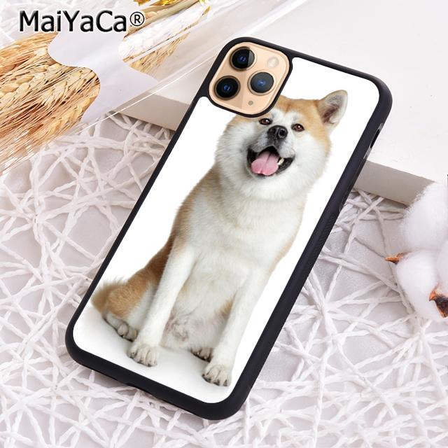 New Funny cute dog Akita Phone Case For iPhone 17 Air 16 15 14 plus 12 13 pro max Shell Cover coque