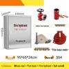 SANSHENG Stainless Steel Fire Hydrant Box with Hose Reel Set