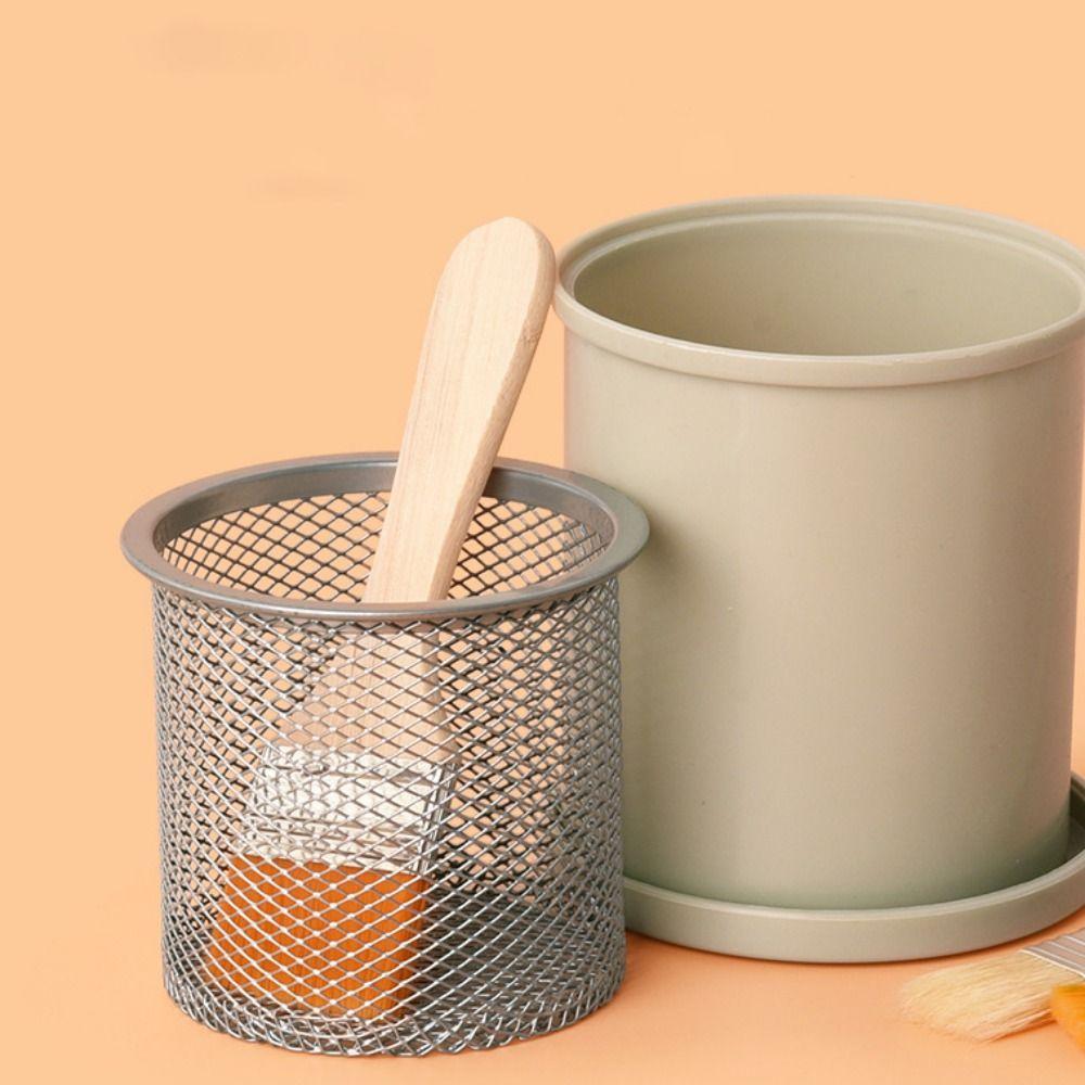 

3PCS/SET Portable Watercolor Paint Washing Bucket Filter Type Wash Pen Cup For Oil Painting 3PCS/SET