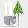 Sun Protection Patio Plant Umbrella Silver Shade Mini Plant Umbrellas Garden Shade Cover  Plant