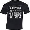 Saxophone T Shirt Mens Musician Jazz Players Lovers Gift Present Idea