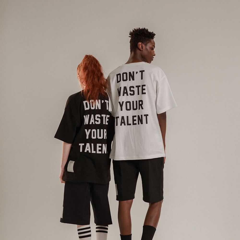 Valant Basic Road Trip Slogan T-Shirt White White/(M) Medium