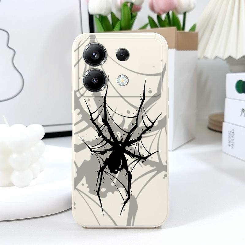 Cool Spider Phone Case For Xiaomi Poco F7 X7 X6 F6 M6 M5 M5S F5 X5 F4 X4 M4 F3 M3 X3 Pro 4G 5G GT Silicone Cover