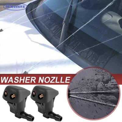 2Pcs Car Front Windshield Wiper Washer Jet Water Fluid Nozzle 8523532120 8503532140 For Toyota Celica 6 MR2 Tacoma Yaris XP10