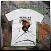 Samurai Warrior T-shirt Japanese Kanji Samurai with Katana In Bushido Code Tee