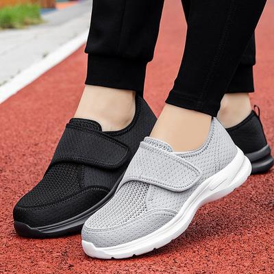 Chaussures de Marche Élargies, Maille Tissée Volante d'Été, Légères, À la Mode, Simples, Chaussures de Rééducation, Chaussures à la Mode
