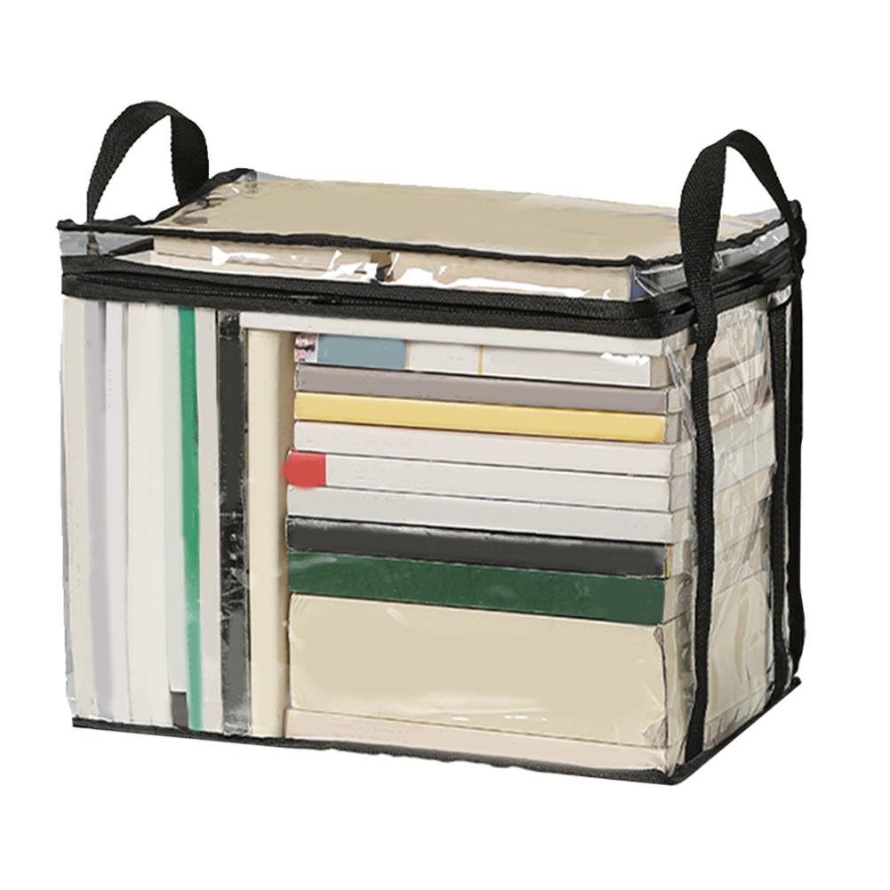 Foldable Book Box Student Organization Waterproof Storage Maximize Living Space