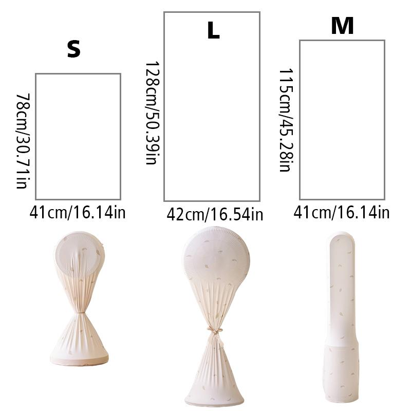 1PC Fan Dust Cover Washable Elastic Cloth Cover Universal Fully Wrapped Cover Storage Cover Fabric Cover Waterproof 2 Styles