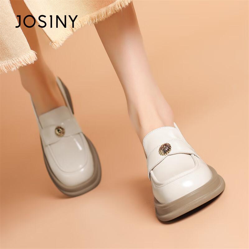 Zhuoshini Women s Casual Block Heel Loafers 36