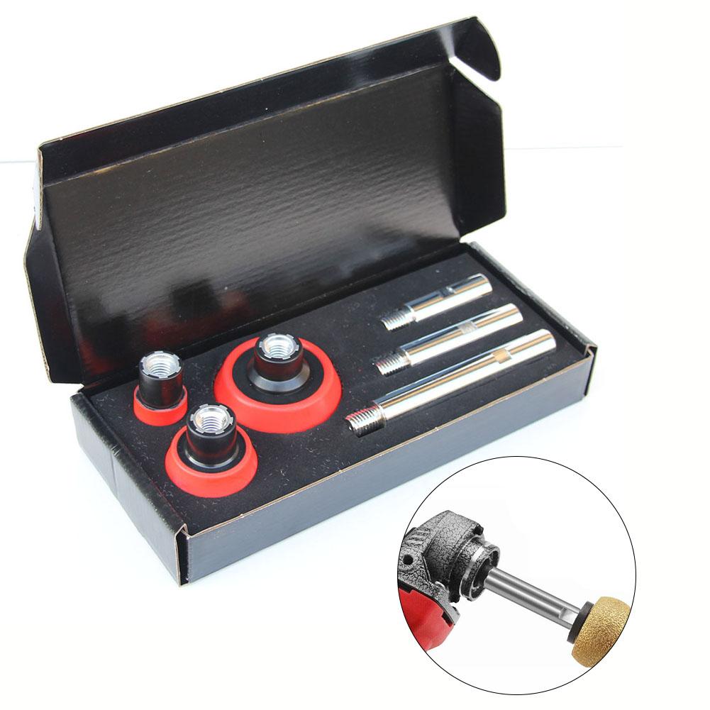 Extension Rods with Polishing Pads Compatible with For M14 75100140mm Thread Adapter Comprehensive 6 Piece Set