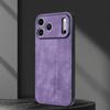 Coque arrière de téléphone en cuir PU de luxe pour iPhone 17 Air 17Pro Max 16E 15 14 13 12 11 SE 8 7 Plus Pare-chocs Coque Pour iPhone 16 Pro Max