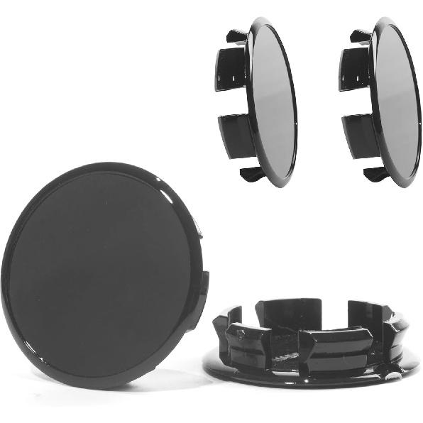 

RTrhinotuning 4 PCS Snap-in Top Plug Removes Center Caps for Trailer Wheel Center Caps Black Lube Cap Open End Plus Plug Hub Caps 56.5mm чёрный