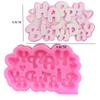 3D Silicone Cookie Mold Baking Decoration Happy Birthday Mould Chocolate Fondant Cake Making Tools DIY Dessert Kitchen Utensils