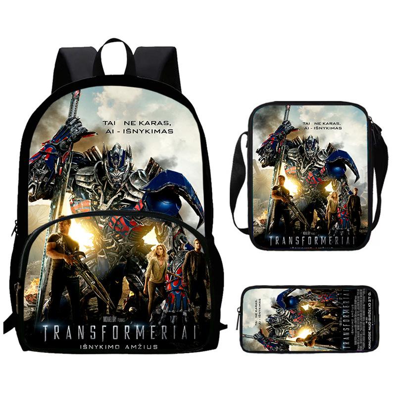 Transformers, Bumblebee Bag High Definition Multi-Function Oxford Lightweight Backpack