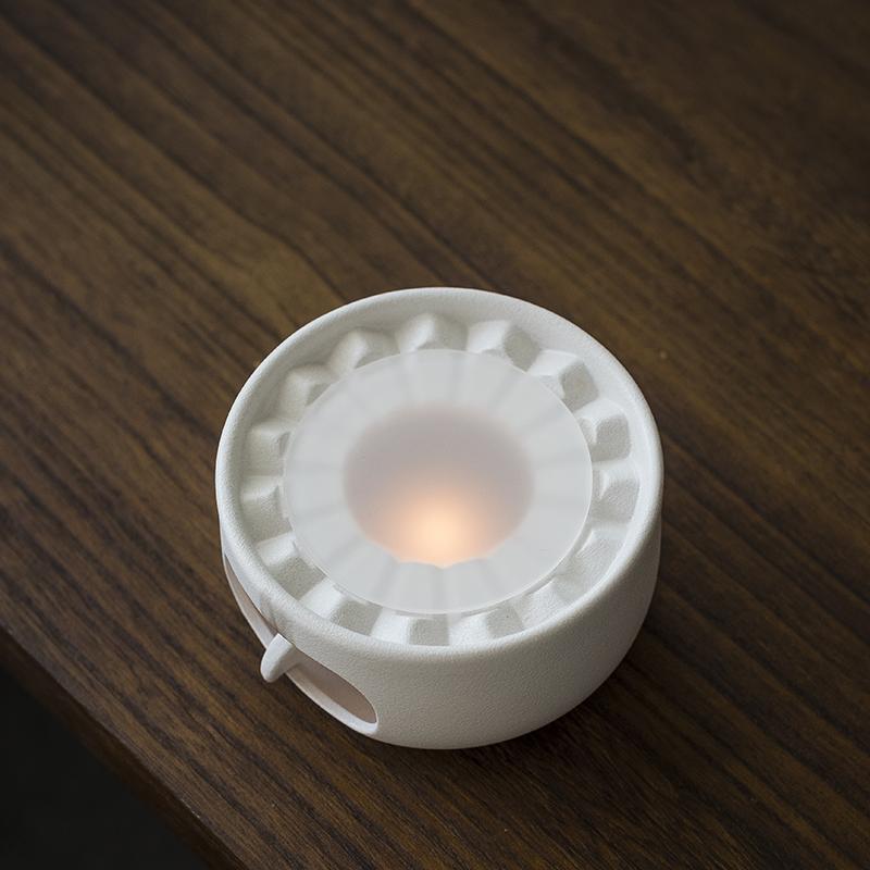 Candle Heated Teapot Base Japanese-style Tea Warming Stove Tea Warmer Ceramic Warmer
