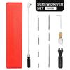 Stainless Steel 90 Degree Screwdriver Tool Pilot Screws Adjustment Tool Motorcycle Maintenance Areas