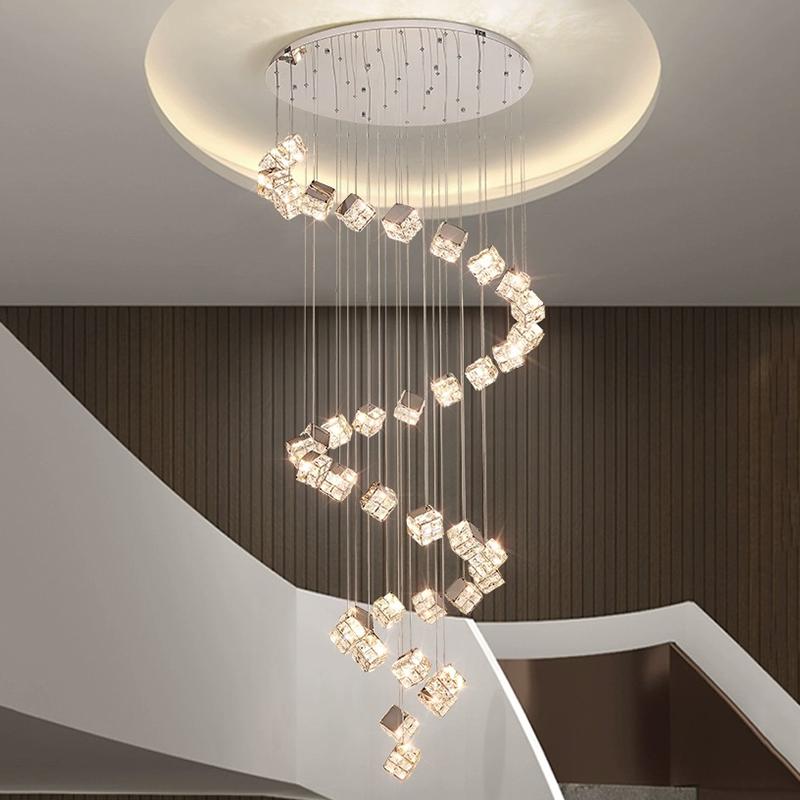 Home decorationPendant Lights, Luxury Crystal Living Room Chandelier, Bedroom Pendant Lamp, Ceiling Light, Indoor Lighting