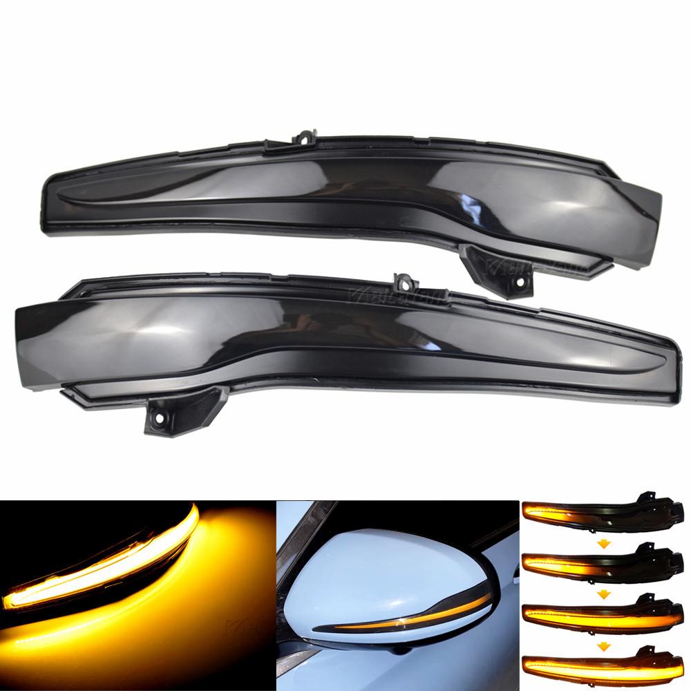 For Mercedes Benz C E S GLC W205 X253 W213 W222 V Class W447 Dynamic Turn Signal Blinker Sequential Side Mirror Indicator Light