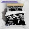 3pcs Jin Singer Pattern Bedding Set Duvet Cover Set Includes Duvet Cover &pillowcases, Perfect All Season Bedroom Decoration & Gift