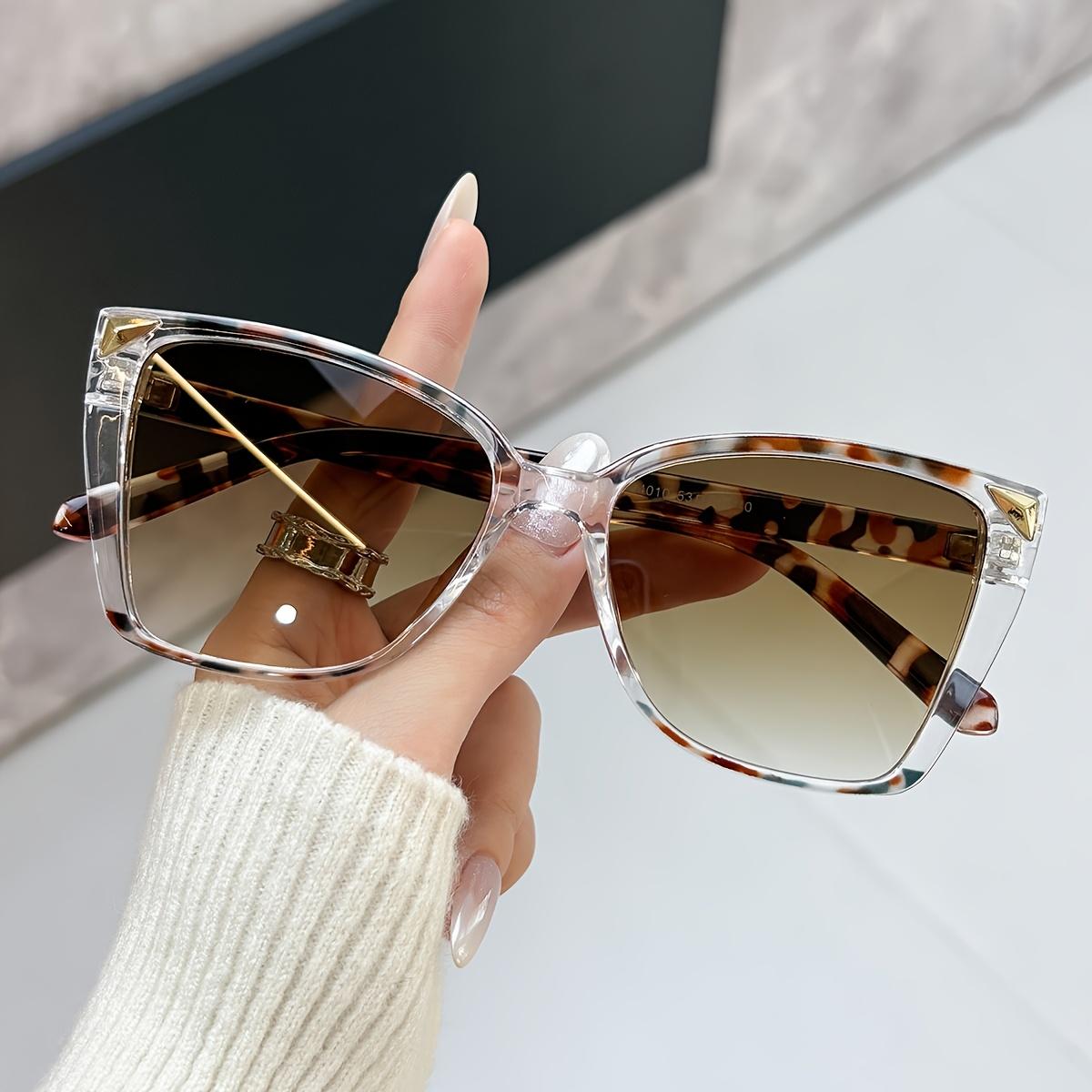 

2026 New style Retro Style Cat Eye Sunglasses - Pink Acetate Frame with Golden Accents, Anti-Fog Lenses, Metal Hinges