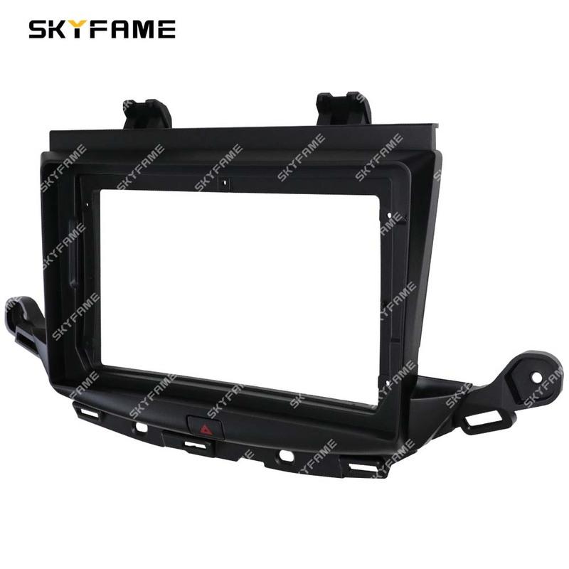 SKYFAME Car Frame Fascia Adapter Decoder Android Radio Dash Fitting Panel Kit For Buick Verano GS Opel Astra K Crossland