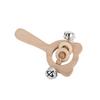 Beech Wood Bear Hand Teething Wooden   Baby Rattles Toy Stroller Toys