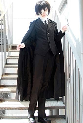 [Midoriya] Dark Age Dazai Osamu Cosplay Costume, Women's LL