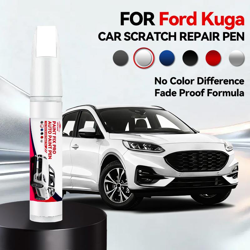 For Ford Kuga 1990-2026 Paint Repair Pen Touch Up Scratch Remover DIY Auto Accessories Black White Silver Gray Blue Red