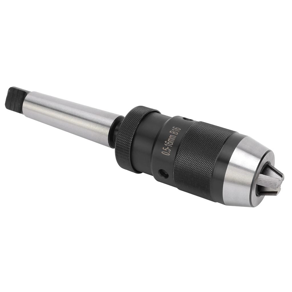 Keyless Drill Chuck Morse Taper Quick Release for Column Drilling Machine MT3‑B16 0.5‑16mm