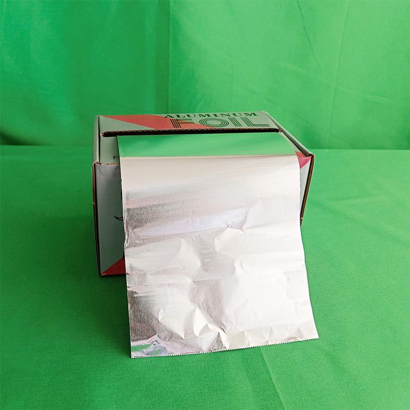 Gold Embossed Orange Peel Aluminum Foil for Hair Coloring and Care