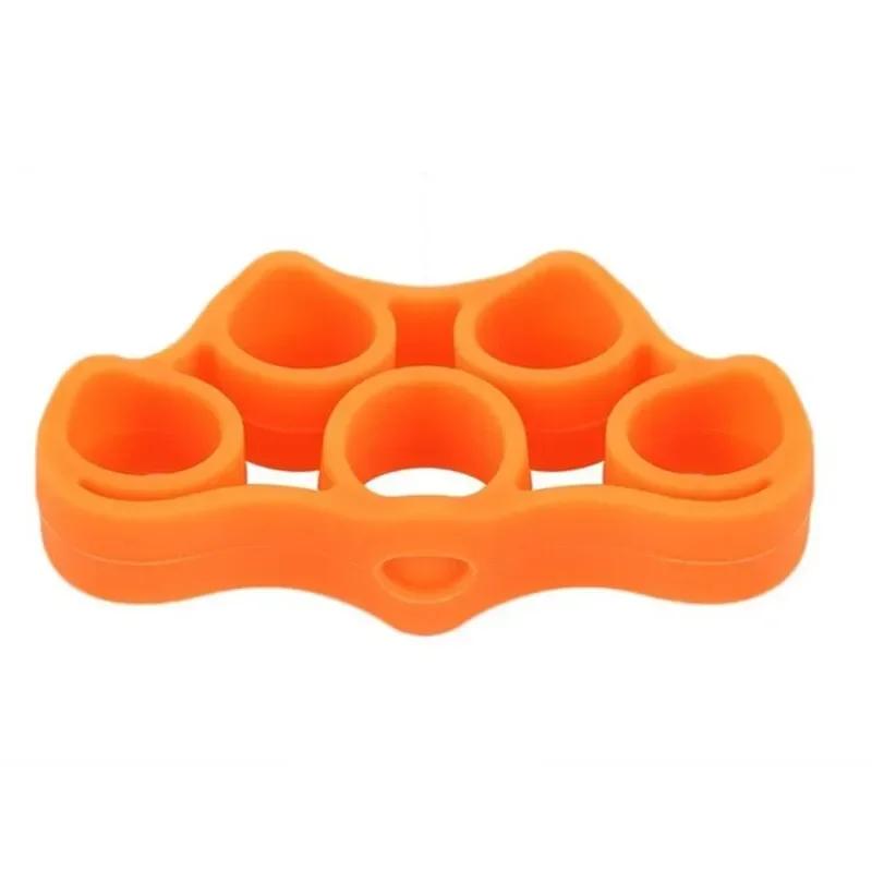 Hand Grip Strengthener Gripper Finger Strengthener Excercise Equipment In Home Elastic Silicone Wrist Gripper Resistance Belt