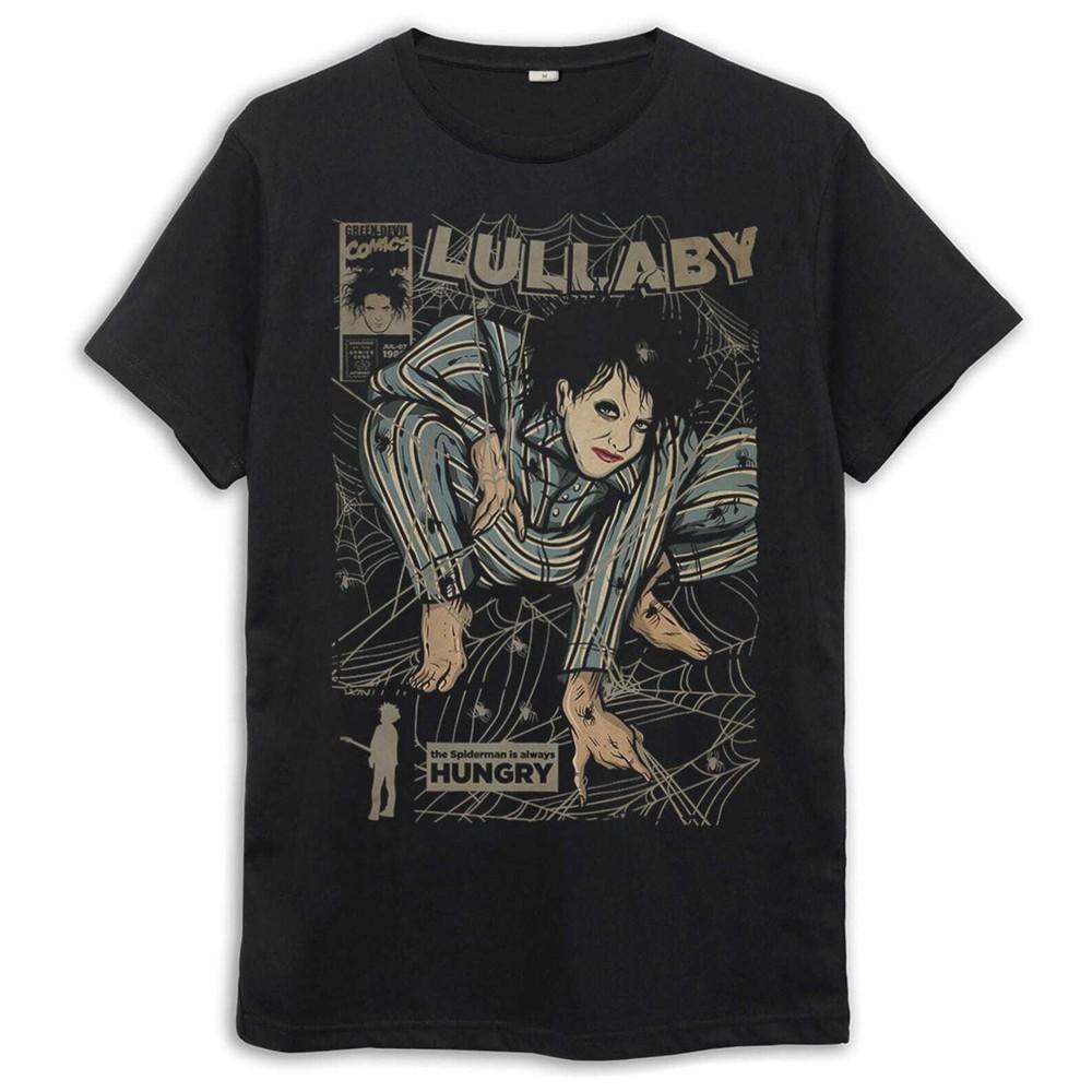 The Cure Lullaby Art T-Shirt  Men s Women s Sizes  100% Cotton Tee Unisex T-Shirt S