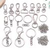 White K Alloy Multi-Style Charm Keychain & Jewelry Accessories