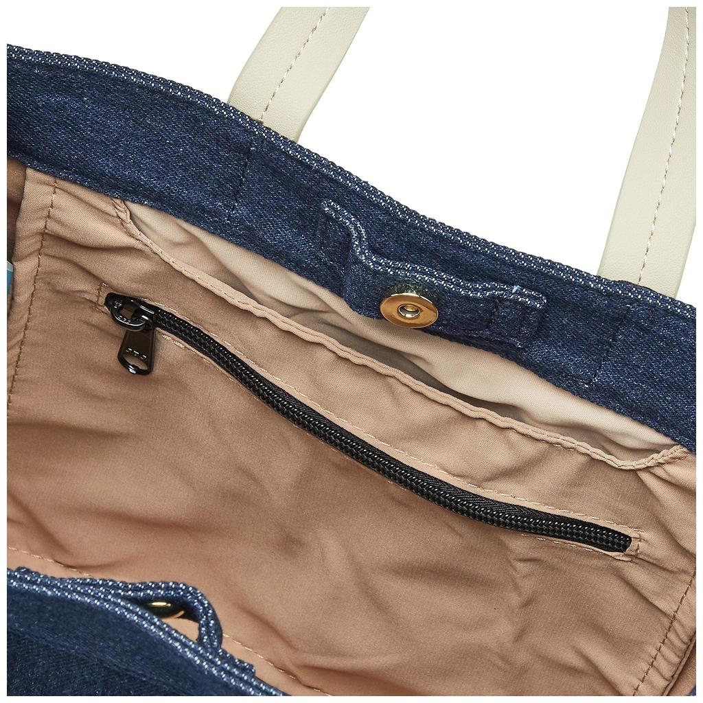 tote size B126 face denim blue [Hapitas] 2-way bag, handbag, M, HAP6033, miffy, women's,