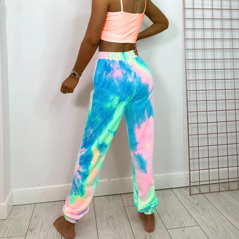 Buy Women's Sweatpants Tie Dye Printed 