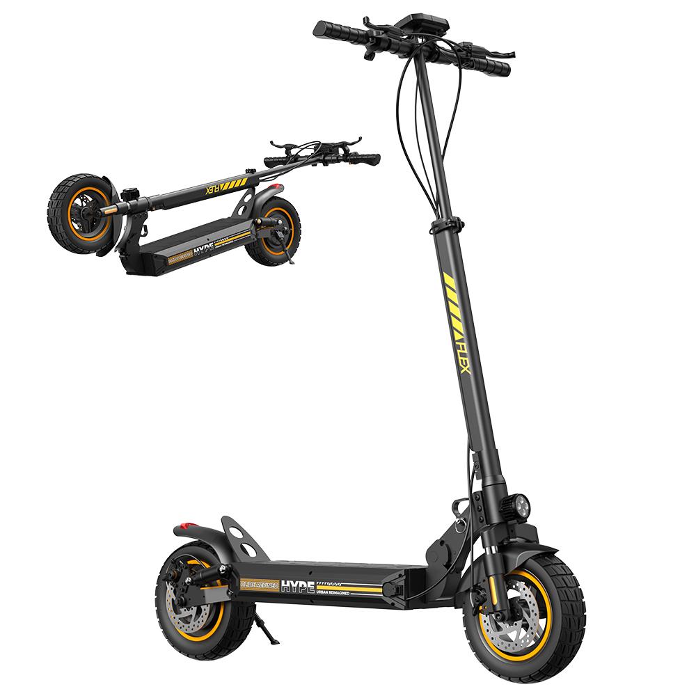 Monopattino Elettrico iScooter W9Air 800W 40KM/H Batteria 48V/10Ah Doppio Freno a Disco Pneumatico da 10" All-Terrain Monopattino Elettrico Fuoristrada