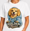Golden Mama T-Shirt Cute Golden Retriever Dog Mom Gift Women Pet Lover Top