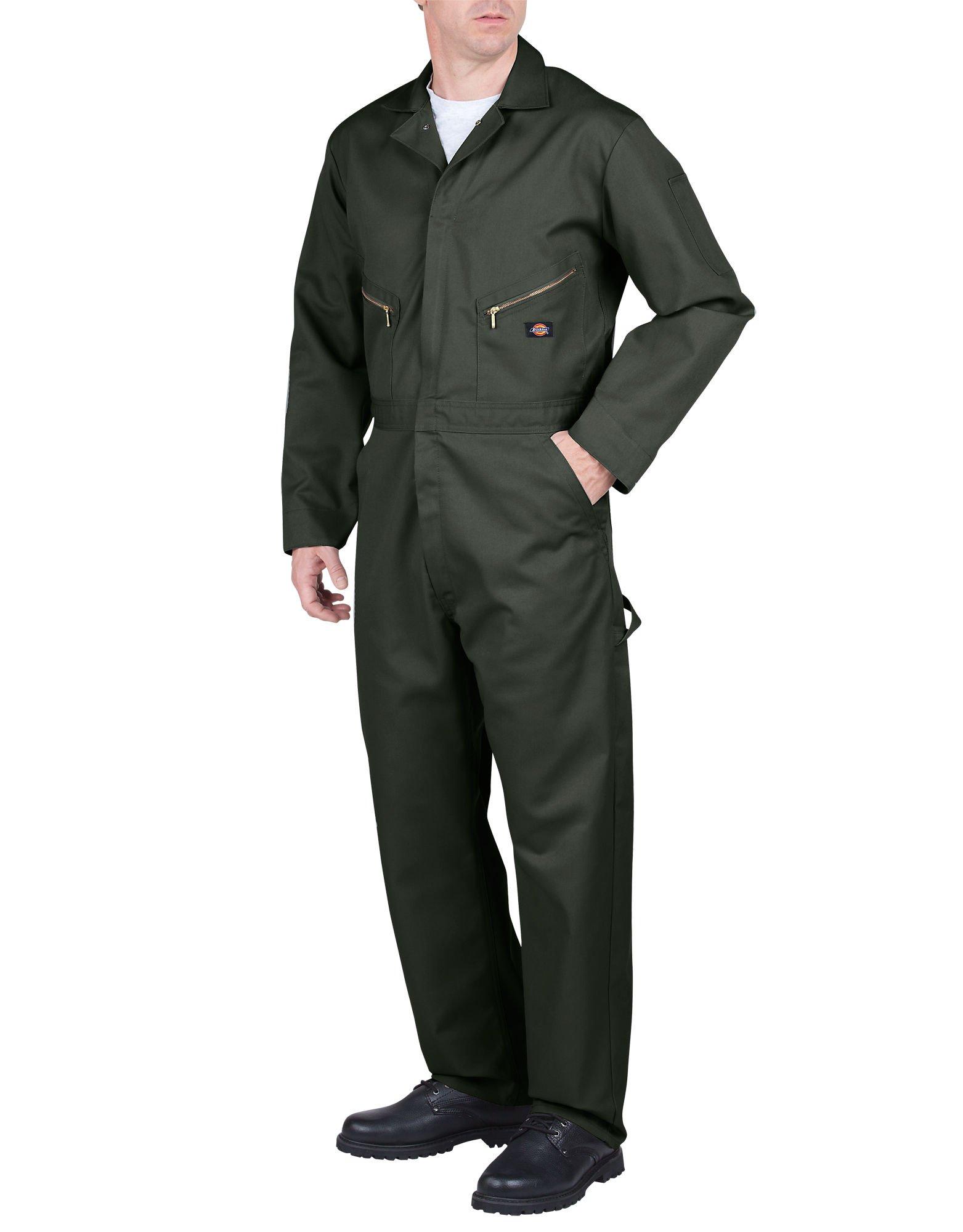 

Dickies 48799 4879 Deluxe Long Size L Olive Green Coverall, Sleeve, (LR), [Used]