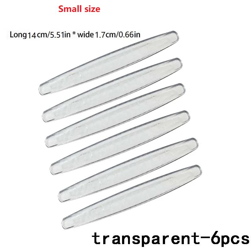 6/4Pcs Anti-collision Car Bumper Protector Large/Small size Strip Guard Corner Protection Strips Scratch Crash Blade Auto Tools