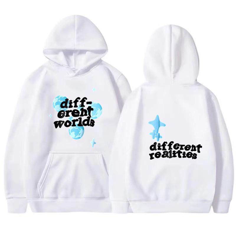 New Autumn And Winter Men s And Women s Fashionable Printed Fleece Warm Hooded Sweatshirt Pullover Unisex Hip-Hop Streetwear S