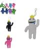 High-quality Plush Toy Keychain With Cute Rainbow Friends Design For Kids And Adults