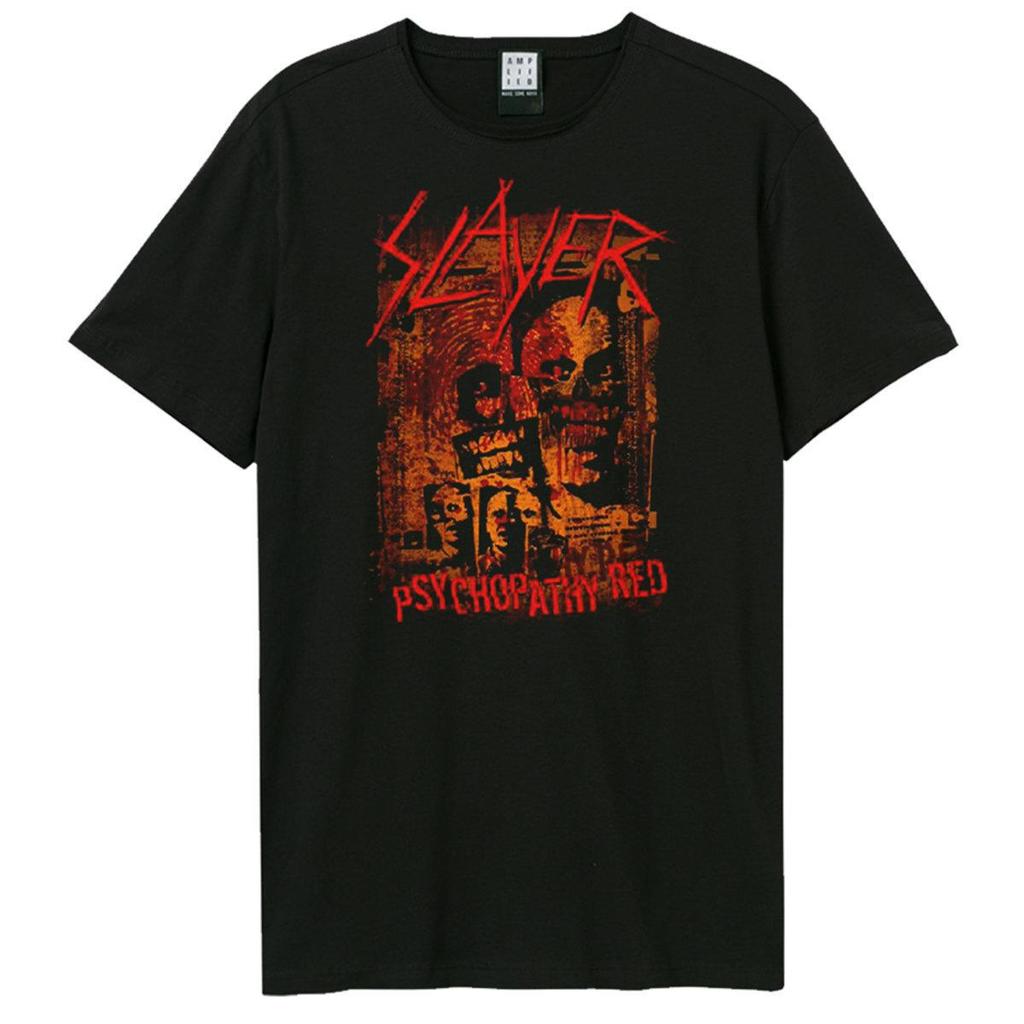 Amplified Unisex Adult Psychopathy Red Slayer T-Shirt